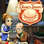 DinerTown Detective Agency Logo
