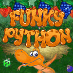 Funky Python Logo