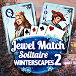 Jewel Match: Solitaire Winterscapes 2