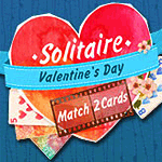 Solitaire Valentine's Day: Match 2 Cards