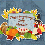 Thanksgiving Day Mosaic